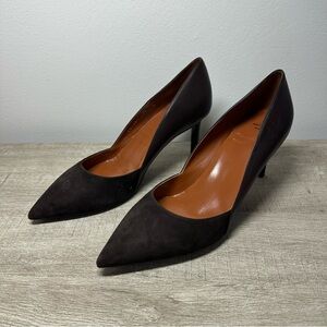 Aquatalia NEW brown suede stilettos size 10
